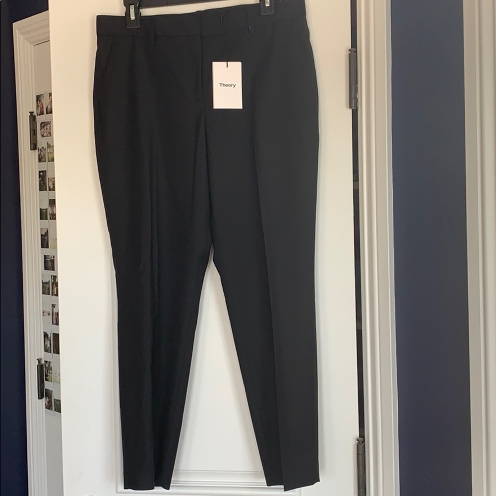 Theory light weight wool pants